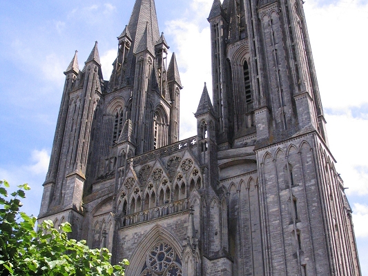 Katedralen i Coutances, Normandiet